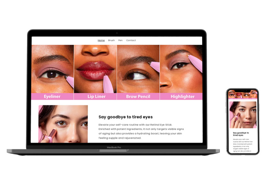 Boutique thème beauté